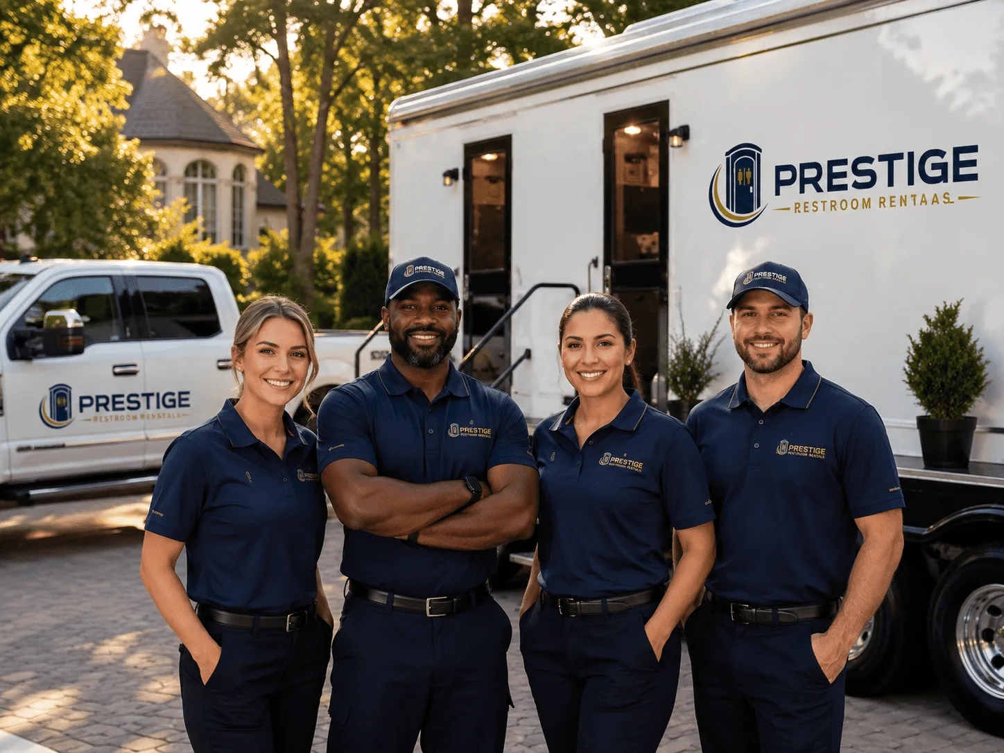 Trusted Luxury Portable Restrooms company in Otwell, IN